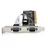 StarTech.com PCI kombinuota kortelė su dviem RS232 nuosekliaisiais prievadais (DB9) ir vienu lygiagrečiuoju LPT prievadu (DB25) – PCI adapterio kortelė, PCI išplėtimo kortelės valdiklis, PCI spausdintuvo kortelė