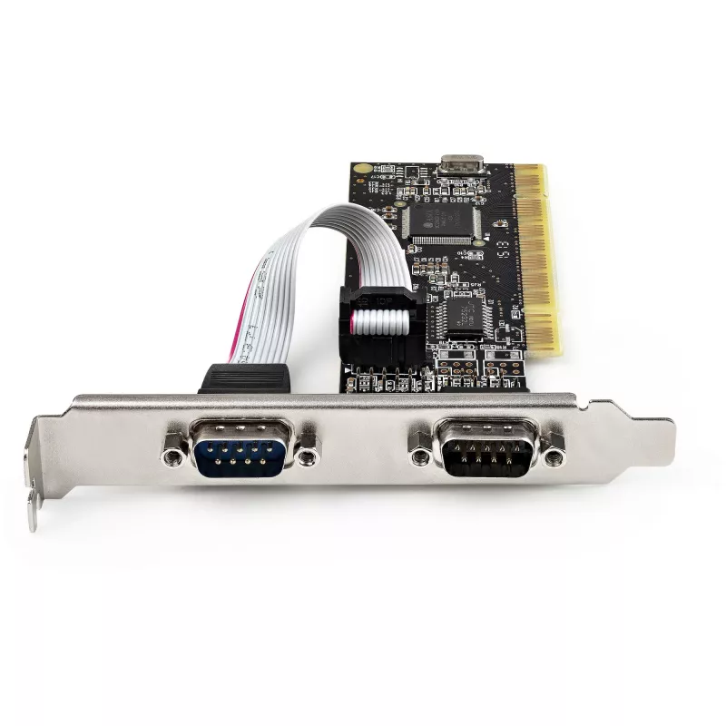 StarTech.com PCI kombinuota kortelė su dviem RS232 nuosekliaisiais prievadais (DB9) ir vienu lygiagrečiuoju LPT prievadu (DB25) – PCI adapterio kortelė, PCI išplėtimo kortelės valdiklis, PCI spausdintuvo kortelė