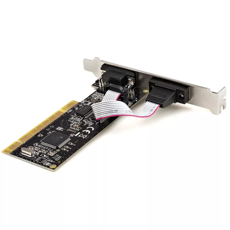 StarTech.com PCI kombinuota kortelė su dviem RS232 nuosekliaisiais prievadais (DB9) ir vienu lygiagrečiuoju LPT prievadu (DB25) – PCI adapterio kortelė, PCI išplėtimo kortelės valdiklis, PCI spausdintuvo kortelė