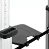 StarTech.com Dvigubas TV vežimėlis 37-60 colių VESA televizoriams, iki 50 kg kiekvienam – reguliuojamo aukščio TV laikiklis, mobilus stovas su lentynomis, riedantis stovas ant ratukų