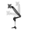 StarTech.com stalinis monitoriaus laikiklis vienam VESA ekranui iki 32 colių arba 49 colių itin plačiam 8kg/17,6lb – pilnas judesys, reguliuojamas aukštis – C spaustuvas, grommet – vieno monitoriaus laikiklis