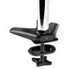 StarTech.com stalinis monitoriaus laikiklis vienam VESA ekranui iki 32 colių arba 49 colių itin plačiam 8kg/17,6lb – pilnas judesys, reguliuojamas aukštis – C spaustuvas, grommet – vieno monitoriaus laikiklis