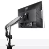StarTech.com stalinis monitoriaus laikiklis vienam VESA ekranui iki 32 colių arba 49 colių itin plačiam 8kg/17,6lb – pilnas judesys, reguliuojamas aukštis – C spaustuvas, grommet – vieno monitoriaus laikiklis