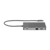 StarTech.com USB-C kelių prievadų adapteris - HDMI 4K 30Hz arba VGA kelioninis dokas - 5Gbps USB 3.0 šakotuvas (USB A / USB C prievadai) - 100W Power Delivery - SD/MicroSD - GbE - 30cm laidas - USB-C mini dokas