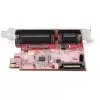 StarTech.com PCIe kortelė su nuosekliuoju ir lygiagrečiuoju prievadais – PCI Express kombinuota adapterio kortelė su 1x DB25 lygiagrečiuoju ir 1x RS232 nuosekliuoju prievadais – išplėtimo / valdiklio kortelė – PCIe spausdintuvo kortelė