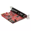 StarTech.com PCIe kortelė su nuosekliuoju ir lygiagrečiuoju prievadais – PCI Express kombinuota adapterio kortelė su 1x DB25 lygiagrečiuoju ir 1x RS232 nuosekliuoju prievadais – išplėtimo / valdiklio kortelė – PCIe spausdintuvo kortelė