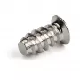 StarTech.com M5 varžtai kompiuterio korpuso ventiliatoriams – 10 mm, 50 vnt., savaime sriegiantys, plokščia galvutė, cinkuotas plienas