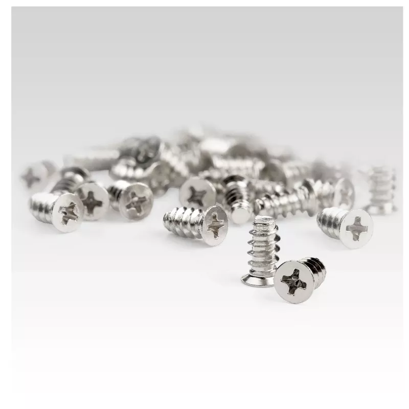 StarTech.com M5 varžtai kompiuterio korpuso ventiliatoriams – 10 mm, 50 vnt., savaime sriegiantys, plokščia galvutė, cinkuotas plienas