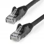 StarTech.com 7m CAT6 Ethernet kabelis LSZH - 10 Gigabit 250MHz 100W PoE RJ45 10GbE UTP tinklo laidas su apsauga nuo užkliuvimo - juodas