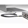 StarTech.com 20 colių (50 cm) USB-C laidas su šoniniais fiksavimo varžtais – 10Gbps, USB 3.1/3.2 Gen 2, 100W (5A) Power Delivery, DP Alt režimas – dvigubas fiksavimo varžtas – USB-C laidas įkrovimui ir sinchronizavimui
