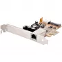 „StarTech.com“ 1 prievado 2,5 Gbps PoE tinklo plokštė, PCIe Ethernet kortelė su RJ45, 30 W 802.3at PoE NIC, skirta staliniams kompiuteriams / serveriams, PoE LAN adapteris su žemo profilio laikikliu, NBaseT, „Windows“ / „Linux“