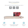 StarTech.com SATA PCIe kortelė - 2 prievadų PCIe SATA plėtinio kortelė - 6Gbps - Pilnas/Žemas profilis - PCI Express į SATA adapteris/valdiklis - ASM1062R SATA RAID - PCIe į SATA keitiklis