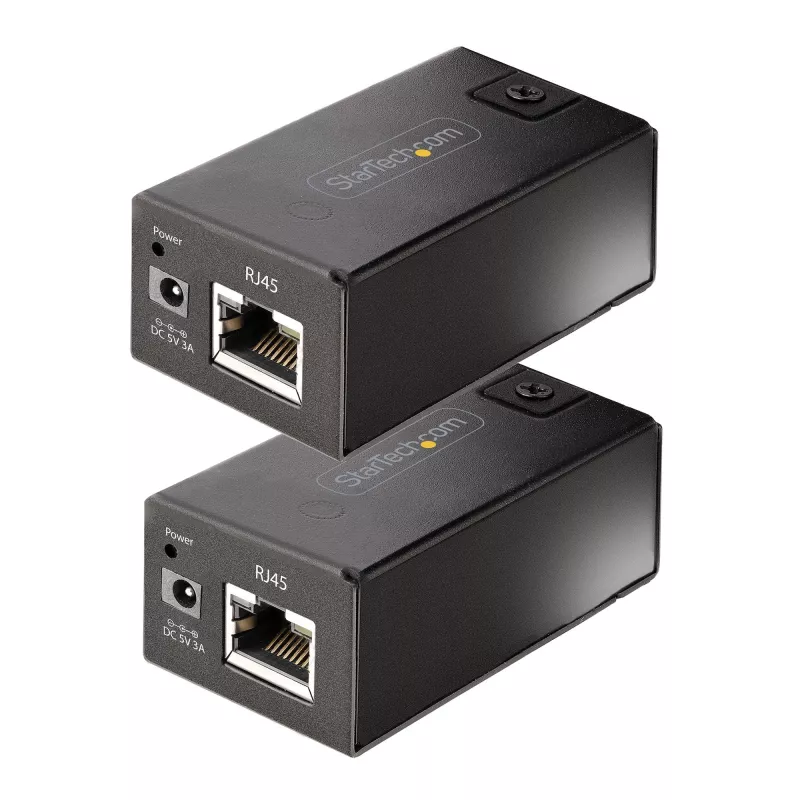 StarTech.com USB 2.0 prailgintuvas 150 m per Cat5e/Cat6 Ethernet kabelį, išoriniu maitinimu, USB per RJ45 tinklo kabelį