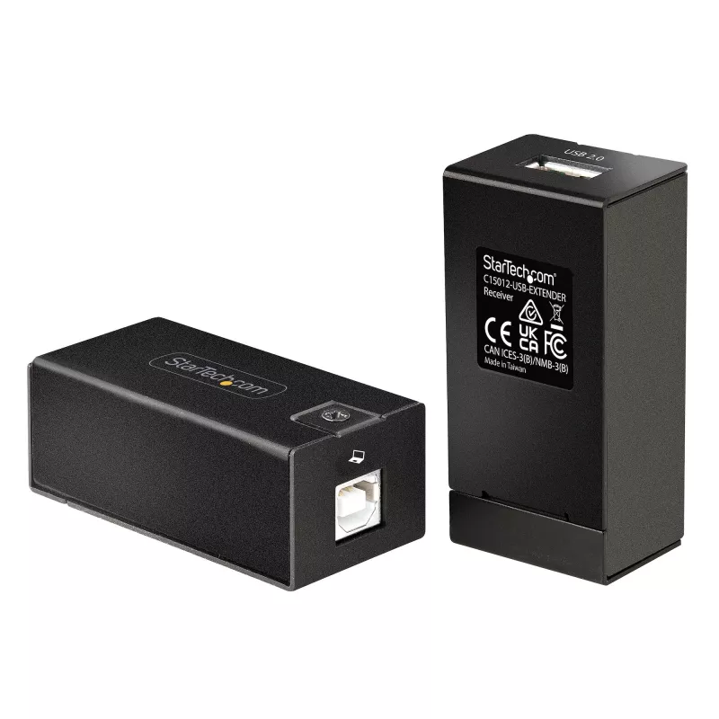 StarTech.com USB 2.0 prailgintuvas 150 m per Cat5e/Cat6 Ethernet kabelį, išoriniu maitinimu, USB per RJ45 tinklo kabelį