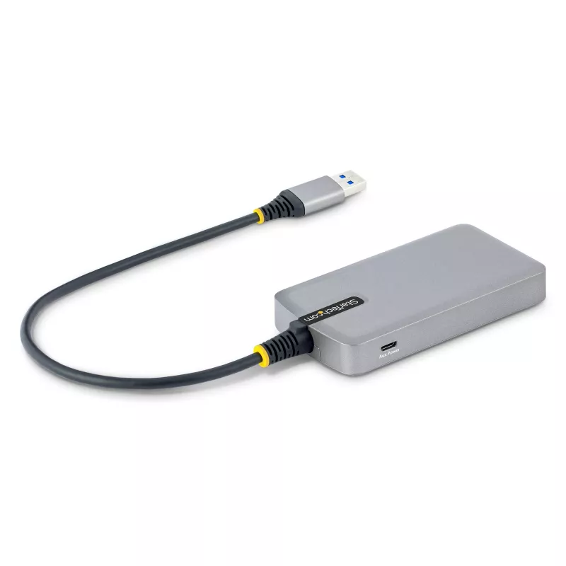 StarTech.com USB 3.0 3x USB-A ir Gigabit Ethernet šakotuvas