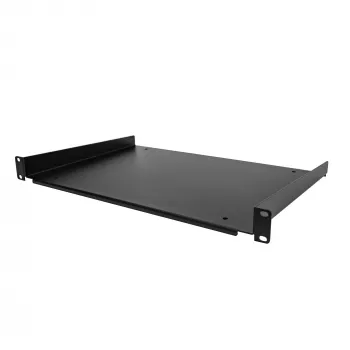StarTech.com 1U stelažo lentyna – universali konsolinė lentyna 19 colių tinklo įrangos stovui ir spin tai, tvirta konstrukcija, talpa 25 kg, 30,5 cm gylio padėklas