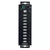 StarTech.com 10 prievadų pramoninis USB 2.0 šakotuvas su ESD 4 lygio apsauga