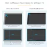 Privatumo ekrano apsauga StarTech.com 19 colių monitoriui – kompiuterio ekrano apsauginis filtras, mažinantis mėlyną šviesą, 16:10 plačiaekranis, matinis/blizgus, +/-30 laipsnių