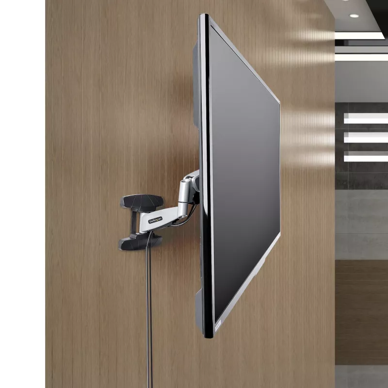 StarTech.com VESA TV laikiklis sienai, pilnas judesys, 23-55 colių, 30 kg, ištiesiamas/pakreipiamas/sukamas