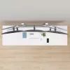 StarTech.com šešių monitorių stovas su skersiniu, iki 32 colių ekranams, 8 kg vienam, dviejų kolonų, C-spaustuvas/įvorė, reguliuojamas aukštis