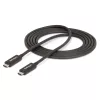 StarTech.com 2 m aktyvus Thunderbolt 4 kabelis, 40 Gbps, 100 W, 4K/8K vaizdas, Intel sertifikuotas
