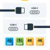 StarTech.com 2 m aktyvus Thunderbolt 4 kabelis, 40 Gbps, 100 W, 4K/8K vaizdas, Intel sertifikuotas