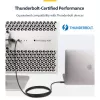 StarTech.com 2 m aktyvus Thunderbolt 4 kabelis, 40 Gbps, 100 W, 4K/8K vaizdas, Intel sertifikuotas