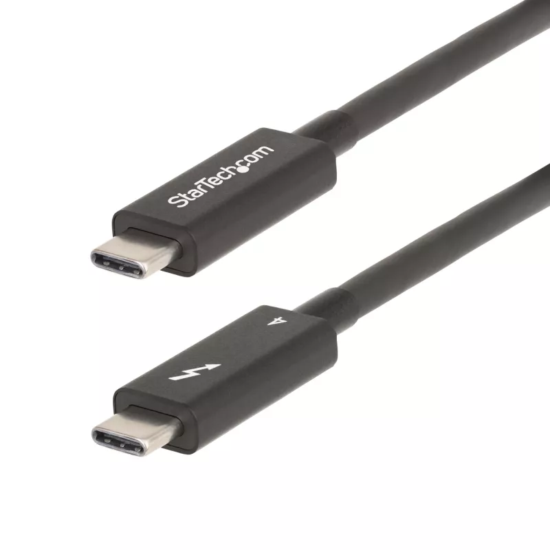 StarTech.com 2 m aktyvus Thunderbolt 4 kabelis, 40 Gbps, 100 W, 4K/8K vaizdas, Intel sertifikuotas