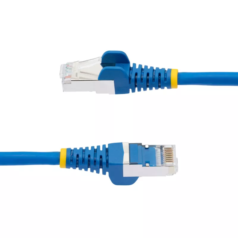 StarTech.com 7m CAT6a Ethernet kabelis - mėlynas - mažai dūmų, be halogenų (LSZH) - 10GbE 500MHz 100W PoE++ su apsauga nuo užkabinimo RJ-45 ir įtempimo mažinimo elementais S/FTP tinklo jungiamasis kabelis