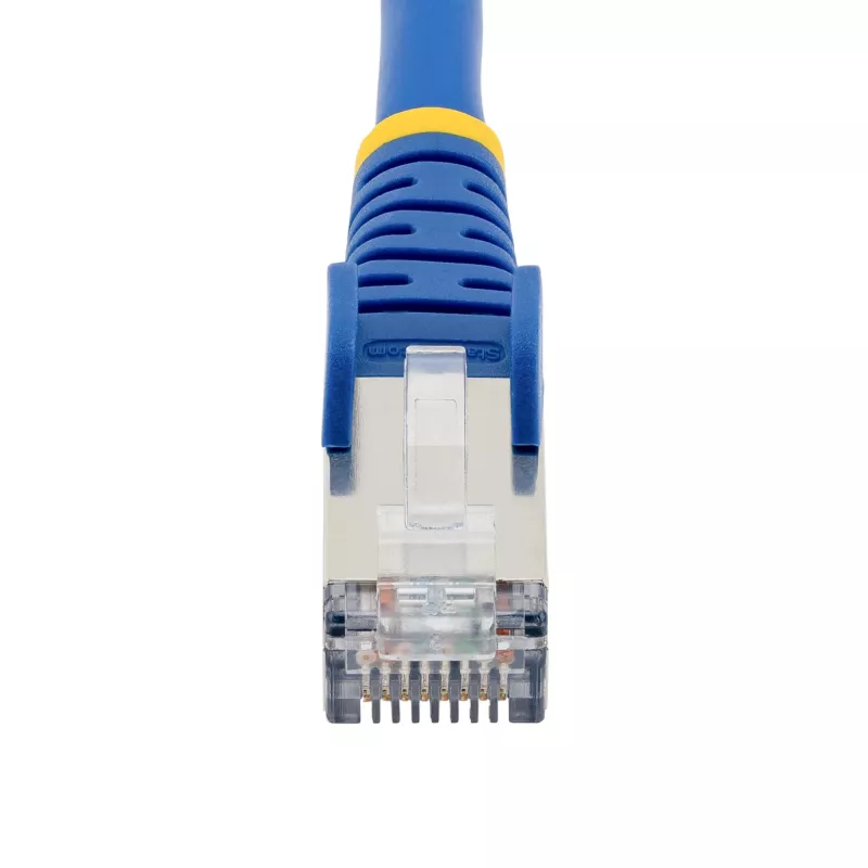StarTech.com 7m CAT6a Ethernet kabelis - mėlynas - mažai dūmų, be halogenų (LSZH) - 10GbE 500MHz 100W PoE++ su apsauga nuo užkabinimo RJ-45 ir įtempimo mažinimo elementais S/FTP tinklo jungiamasis kabelis