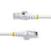 StarTech.com 10 m CAT6a eterneto kabelis - baltas - mažai dūmų, nulio halogeno (LSZH) - 10GbE 500MHz 100W PoE++ su užkabinimo apsauga ir įtempimo mažinimu RJ-45 S/FTP tinklo jungiamasis laidas