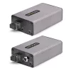StarTech.com 2 prievadų USB 3.0 plėstuvas per OM3 daugiamodį šviesolaidį - LC/LC - 2x 5Gbps USB-A šakotuvas - 350 m (1150 pėdų) atstumas - patvarus USB šviesolaidinis plėstuvas