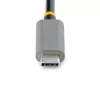 StarTech.com 3 prievadų USB-C centras su Ethernet - 3x USB-A - Gigabit Ethernet - USB 3.0 5Gbps - maitinamas iš magistralės - 30 cm ilgio USB-C laidas - nešiojamas USB-C į USB-A centras