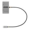 StarTech.com 3 prievadų USB-C centras su Ethernet - 3x USB-A - Gigabit Ethernet - USB 3.0 5Gbps - maitinamas iš magistralės - 30 cm ilgio USB-C laidas - nešiojamas USB-C į USB-A centras