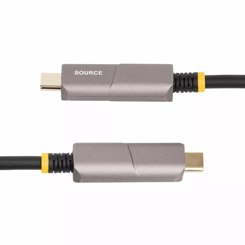 StarTech.com 50ft (15,2 m) USB-C į HDMI 2.0 aktyvus optinis kabelis (AOC), 4K 60Hz, CL3, vienakryptis USB-C į HDMI adapterio kabelis