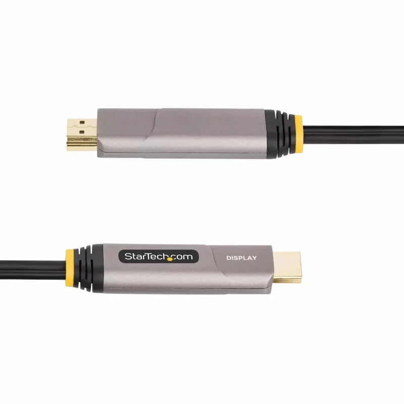 StarTech.com 50ft (15,2 m) USB-C į HDMI 2.0 aktyvus optinis kabelis (AOC), 4K 60Hz, CL3, vienakryptis USB-C į HDMI adapterio kabelis