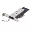 StarTech.com M.2 NVMe SSD į PCIe x4 mobilus dėklas / galinė plokštė su išimamu padėklu, PCI Express lizdui, be įrankių montavimas, PCIe 4.0/3.0 karštas keitimas, užraktas su 2 raktais