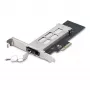 StarTech.com M.2 NVMe SSD į PCIe x4 mobilus dėklas / galinė plokštė su išimamu padėklu, PCI Express lizdui, be įrankių montavimas, PCIe 4.0/3.0 karštas keitimas, užraktas su 2 raktais