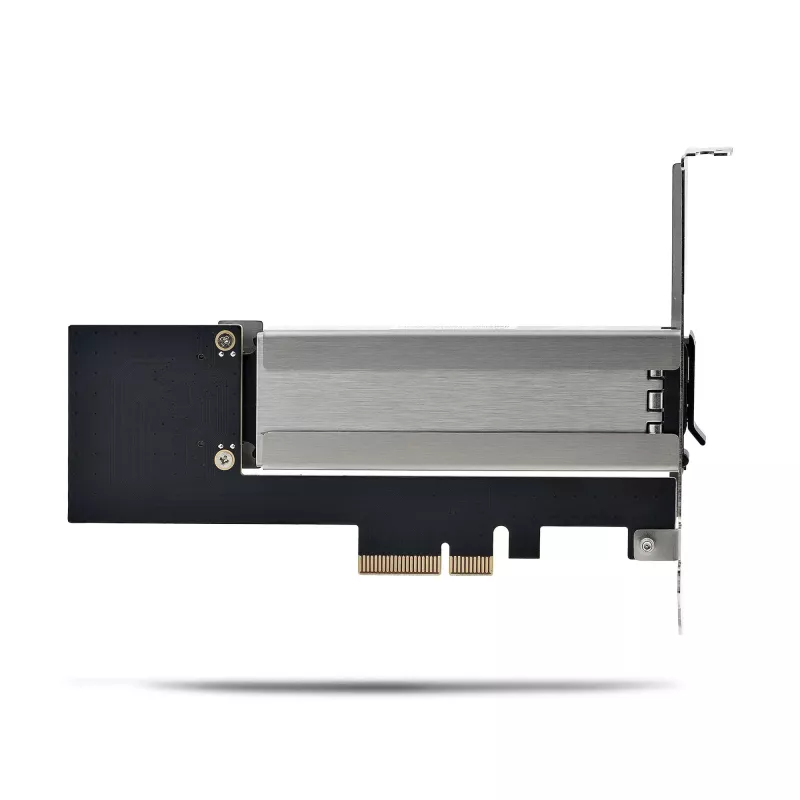 StarTech.com M.2 NVMe SSD į PCIe x4 mobilus dėklas / galinė plokštė su išimamu padėklu, PCI Express lizdui, be įrankių montavimas, PCIe 4.0/3.0 karštas keitimas, užraktas su 2 raktais