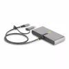 StarTech.com 2 prievadų USB-C šakotuvas su Ethernet ir RS-232, prisegtas USB-C į USB-A adapteris, 100W PD perdavimas, 2x USB-A 5Gbps, Gigabit Ethernet, RS232 Serial (FTDI)