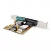 StarTech.com 2 prievadų PCI Express serijinė sąsajos plokštė, dviejų prievadų PCIe į RS232 (DB9) serijinė kortelė, 16C1050 UART, žemo / pilno profilio laikikliai, COM išlaikymas, skirta Windows / Linux
