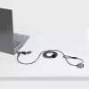 StarTech.com Nano nešiojamojo kompiuterio spynos kabelis, 2 m, apsauga nuo vagystės su raktu, Nano lizdui, skirtas EliteBook/LenovoX1/2-1, plieninis kabelis