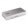 StarTech.com universali USB4 ir Thunderbolt 4 dokų stotelė, keturi ekranai Windows, du ekranai MacBook, HDMI DP dokas su 98W įkrovimu nešiojamam kompiuteriui