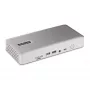 StarTech.com universali USB4 ir Thunderbolt 4 dokų stotelė, keturi ekranai Windows, du ekranai MacBook, HDMI DP dokas su 98W įkrovimu nešiojamam kompiuteriui