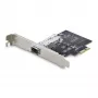 StarTech.com 1 prievado GbE SFP tinklo plokštė, PCIe 2.1 x1, Intel I210-IS, 1GbE valdiklis, 1000BASE vario/šviesolaidinis, vieno prievado Gigabit Ethernet NIC, darbalaukio/serverio pagrindinėms plokštėms - suderinama su Windows ir Linux