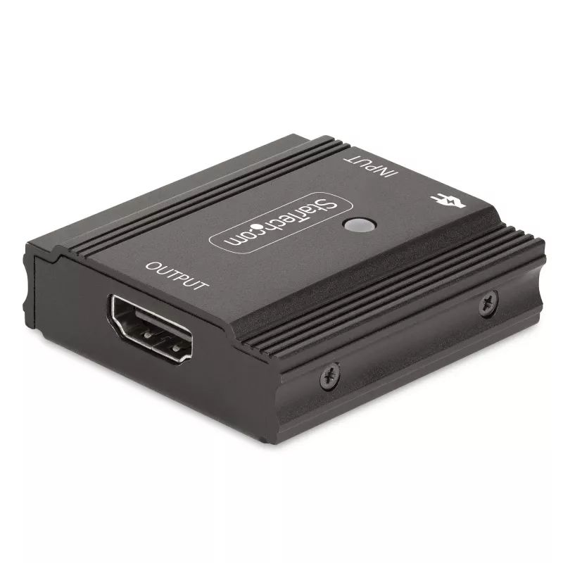 StarTech.com 33ft (10m) 8K 60Hz HDMI signalo stiprintuvas, aktyvus HDMI 2.1 kartotuvas ir vaizdo signalo stiprintuvas iki 8K 60Hz/4K 144Hz, kompaktiškas HDMI ilgintuvas
