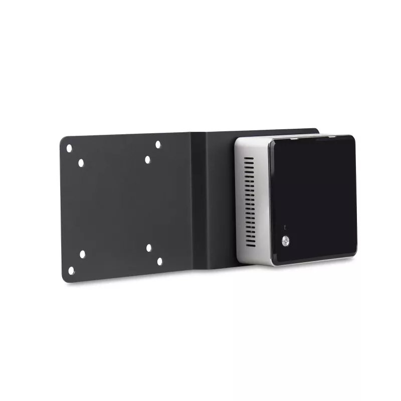 StarTech.com VESA tvirtinimo laikiklis NUC / ploniems klientams ar nešiojamųjų kompiuterių dokų stotelėms, VESA 75x75/100x100 suderinama prailginimo plokštė mini PC
