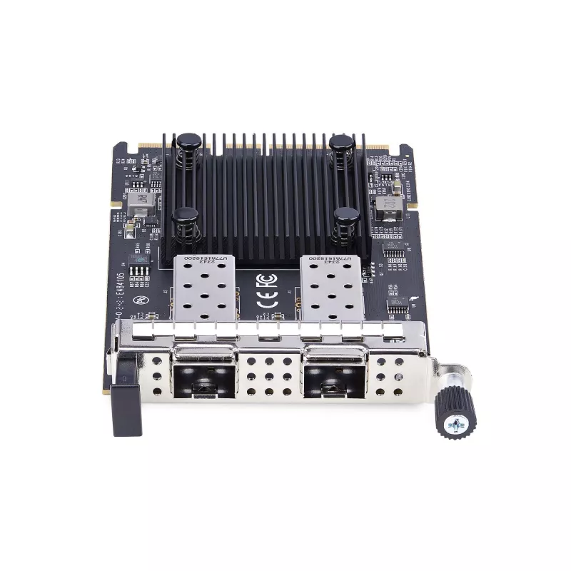 StarTech.com 2 prievadų 10Gbps SFP+ OCP 3.0 serverio tinklo plokštė su Intel X710, SFF 4C+ suderinama, dviejų prievadų OCP NIC, veikia su Windows ir Linux