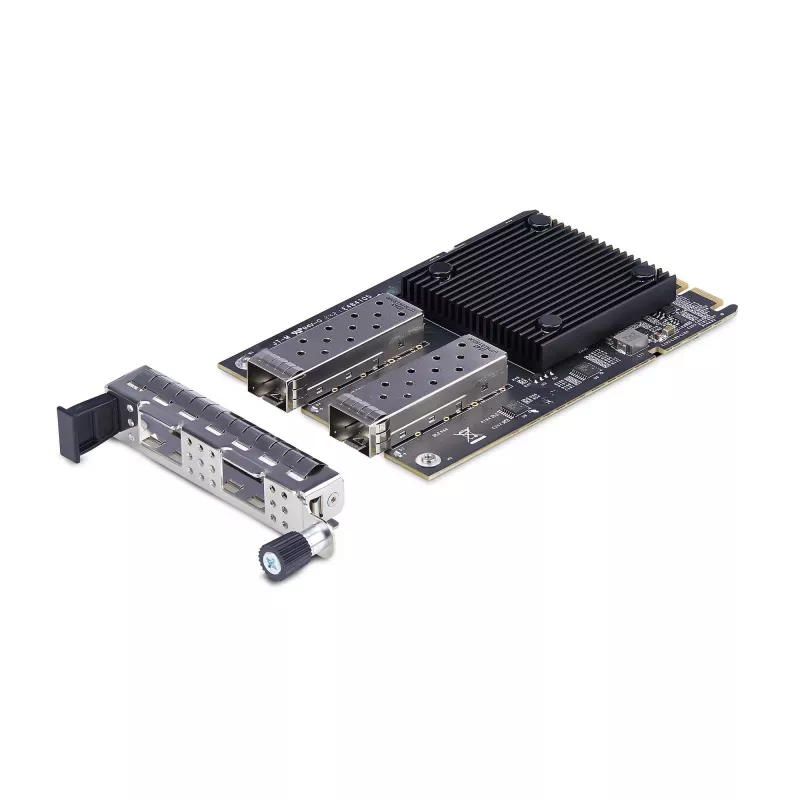 StarTech.com 2 prievadų 10Gbps SFP+ OCP 3.0 serverio tinklo plokštė su Intel X710, SFF 4C+ suderinama, dviejų prievadų OCP NIC, veikia su Windows ir Linux