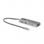 StarTech.com 3 prievadų USB-C stotelė su 2,5 Gbps Ethernet ir 100 W Power Delivery pralaidumu, USB 3.2 10 Gbps, 2x USB-A / 1x USB-C, nešiojamas USB-C adapteris